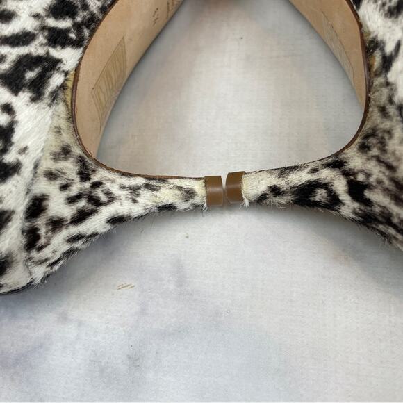 J. Crew Collection Dulci Spotted Fur Kitten Heel Pumps - Picture 10 of 11